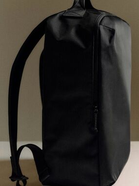 COS Black Minimalist Backpack for Men